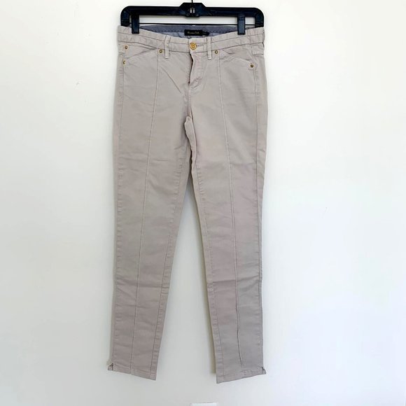 Massimo Dutti Skinny Cream Pants Small - Picture 6 of 7